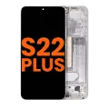 OLED Assembly With Frame Compatible For Samsung Galaxy S22 Plus 5G (Blemish: Grade D) (Phantom White)
