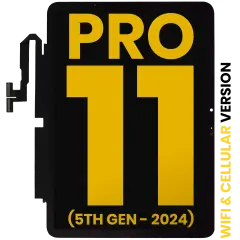 OLED Assembly With Digitizer Compatible For iPad Pro 11" 5th Gen (2024) (WiFi / Cellular)(Refurbished) (All Colors)