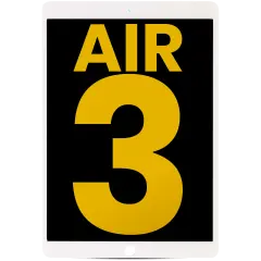 LCD Assembly With Digitizer Compatible For iPad Air 3 (Refurbished) (White)