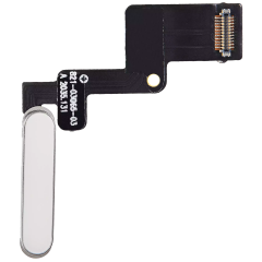 Power Button Flex Compatible For iPad Air 11" (2024) / Air 11" (2025) / Air 13" (2024) / Air 13" (2025) (Aftermarket Plus) (Silver)