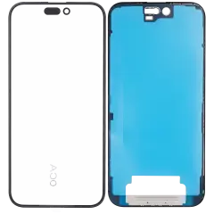 3 in 1 (Glass With OCA Pre-Installed + Frame) Compatible For iPhone 16 Plus (OCA Master)