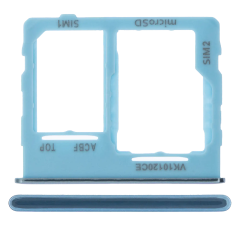 Dual Sim Card Tray Compatible For Samsung Galaxy A32 5G (A326 / 2021) (Awesome Blue)