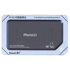 Metal Middle Frame Reballing Platform (IP-02) For iPhone 11 / 11 Pro / 11 Pro Max (Qianli)