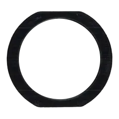 Home Button Gasket Compatible For iPad Pro 10.5"/ Pro 12.9" 1st Gen / Pro 12.9" 2nd Gen/ Pro 9.7"/ iPad 5/ iPad 6 / iPad 7/ iPad 8/ iPad 9 / Air 1 / Air 2 / Mini 3 / Mini 4 / Mini 5 (Black) (10 Pack)