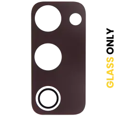 Back Camera Lens (Glass Only) With Adhesive Compatible For Samsung Galaxy S20 FE 4G / 5G (Cloud Orange)