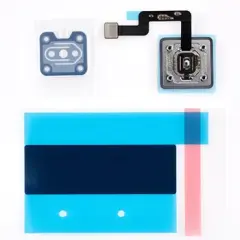 Fingerprint Sensor (Touch ID Board with Bracket Kit) Compatible For MacBook Air 15" (A3241) (2025) (M4) (Genuine OEM) (Midnight / Sky Blue)