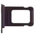 Single Sim Card Tray For iPhone 16e (Genuine OEM) (Black)